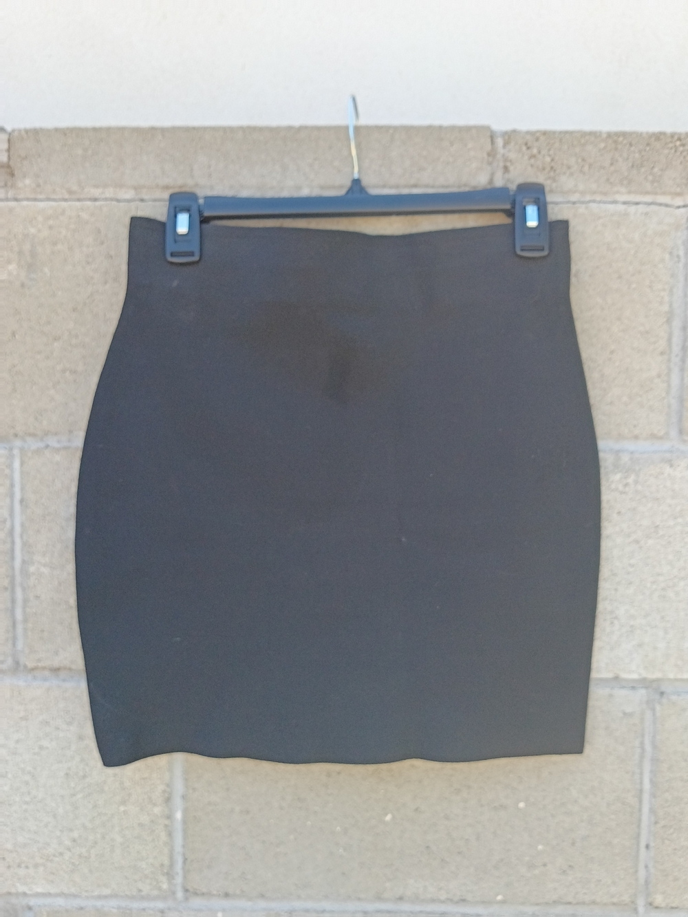 Chocolate Black Pencil Skirt